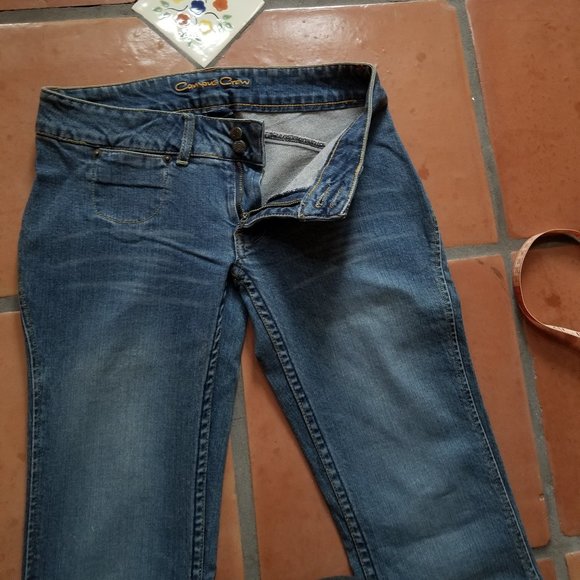 Y2K Campus Crew Medium/Light Wash No Back Pocket Flare Jean - Picture 5 of 12